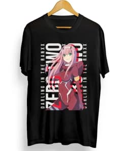 2026 Zero Two "Wifey" Anime Graphic T-Shirt, Unisex Summer Cotton Comfortable Short Sleeve Women And Men T-Shirt