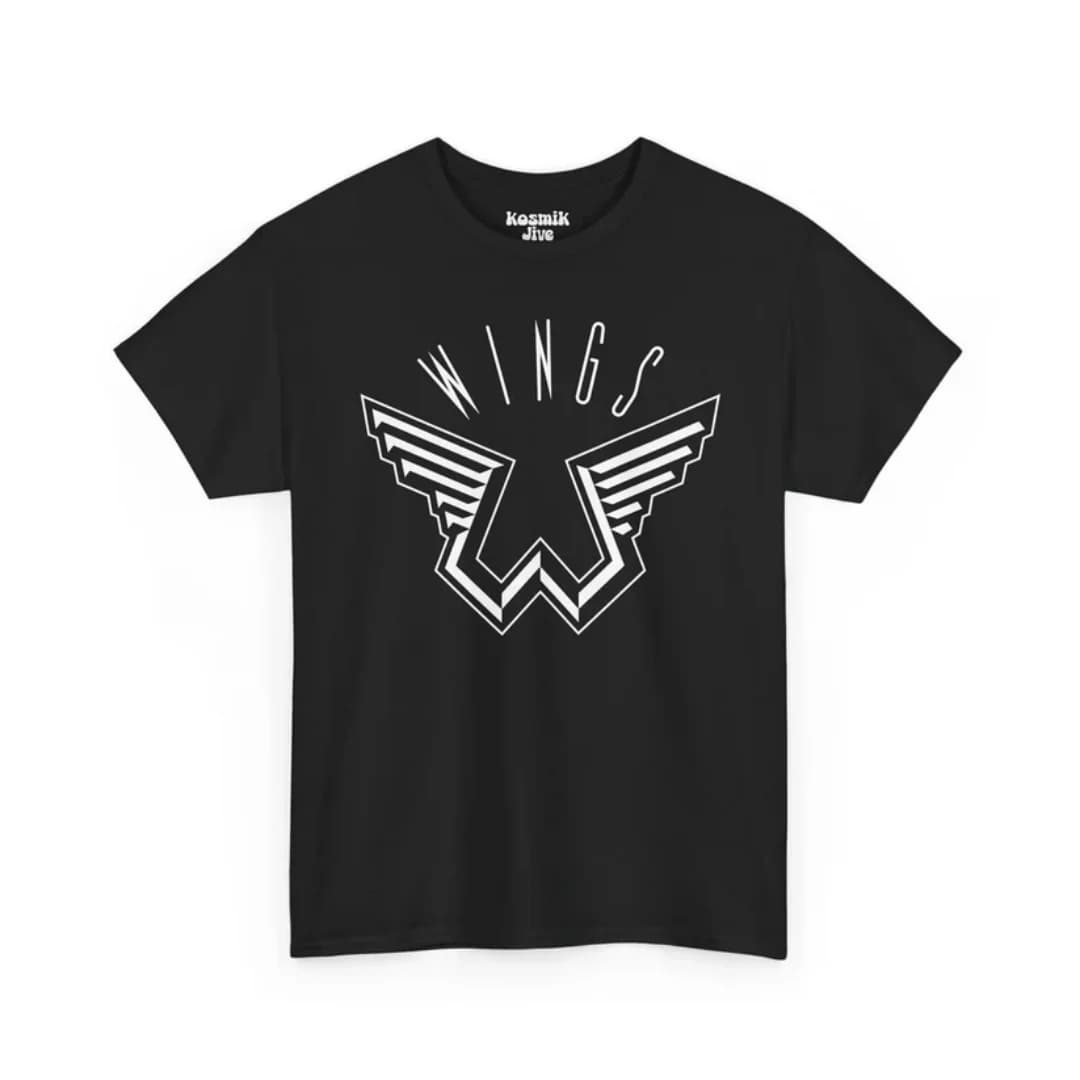 Wings Tour T-shirt Retro Rock Band Graphic T-shirt Summer Fashion Pure cotton Men's T-Shirt Children's Clothing Tee Y2k Woman ﻿