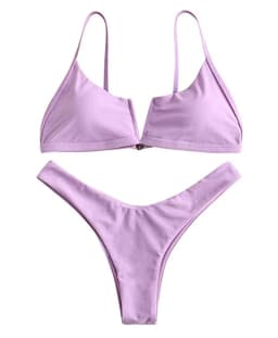 Sexy Bandeau Bikinis New V Neck Bikini Swimsuits Push Up Swimwear Female Brazilian Bikini Set Bathing Suits Biquini Swim Suit