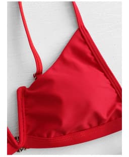 Sexy Bandeau Bikinis New V Neck Bikini Swimsuits Push Up Swimwear Female Brazilian Bikini Set Bathing Suits Biquini Swim Suit