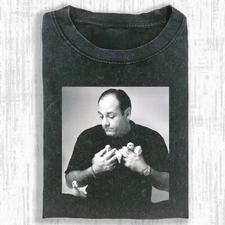 Vintage Washed Shirt, 90s Mafia TV Series Parody Top, Movie Gift For Fan Women and Man T-Shirt Washed T-shirt
