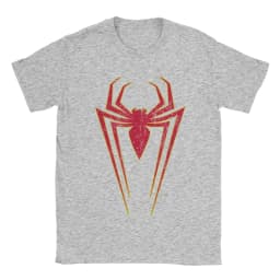 Harajuku T Shirt Spider Print 100 Cotton T Shirts  Hippie Tshirt for Men Summer Awesome Custom DIY Short Sleeve Tees