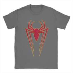 Harajuku T Shirt Spider Print 100 Cotton T Shirts  Hippie Tshirt for Men Summer Awesome Custom DIY Short Sleeve Tees