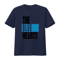 The Blue Hearts T Shirt 80's Japanese Punk Streetwear Fashion T-shirt Men's Clothing and Women Clothing 2026 Summer New T Shirt