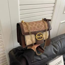2026 New Trendy Fashion Style Chain Bag Versatile Cross Shoulder Bag Small Square Bag