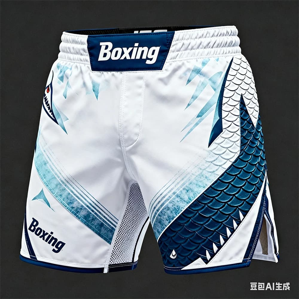 New MMA Heavyweight Fighting Men Summer Boxing Training Shorts Muay Thai Breathable Sports Pants Jujutsu Wrestling Shorts 