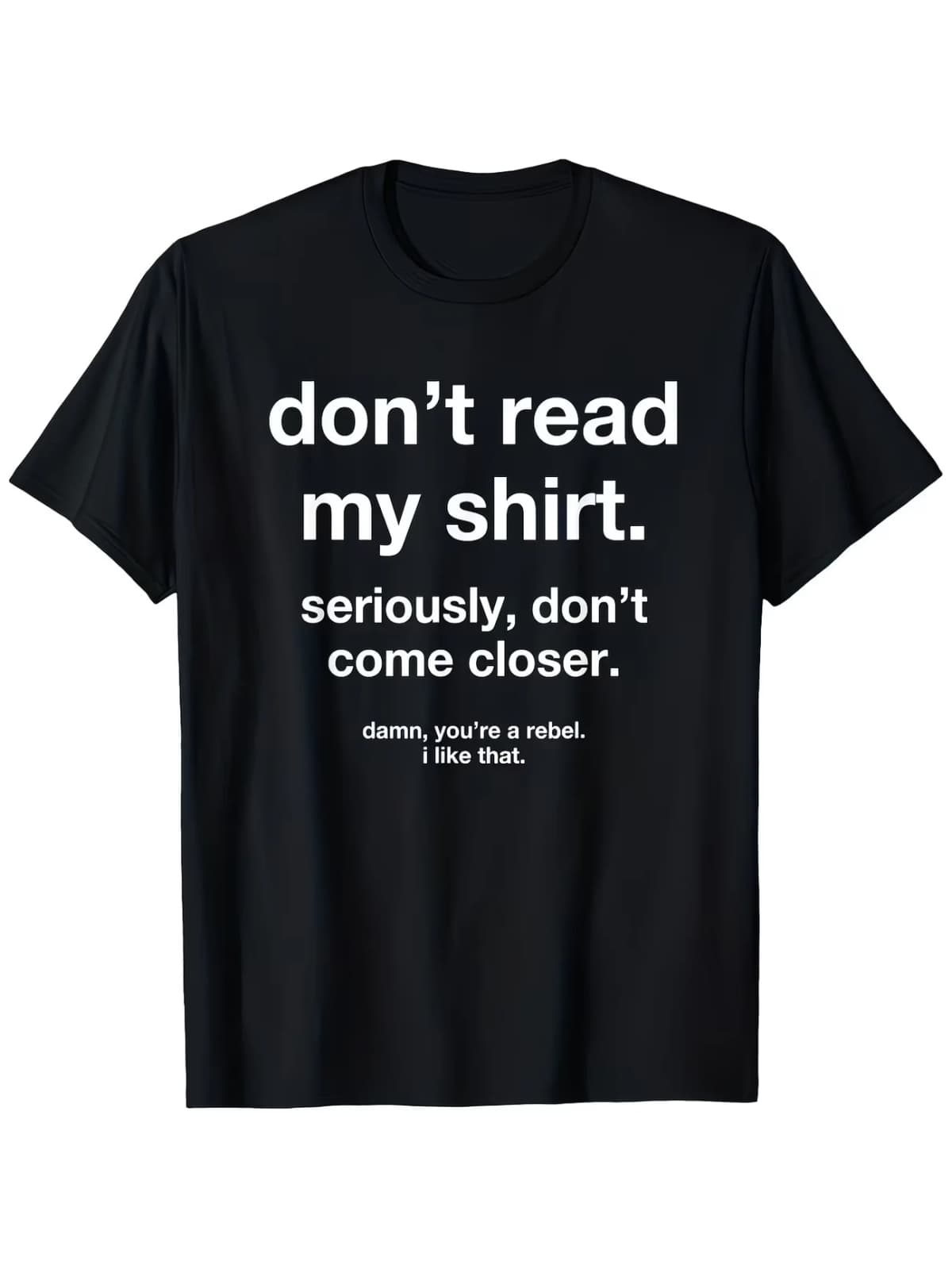 Novelty Men'S Don't Look at My Shirt Sarcastic Rebel Vintage T Shirt Tee Oversize Ironic Humor Weirdcor Sarcastic Hilarious meme