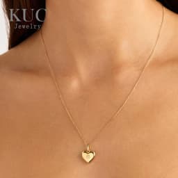 Fine Jewelry 18k Gold Plated Trendy Elegant Chic Plata 925 Sterling Silver Heart Locket Pendant for Women