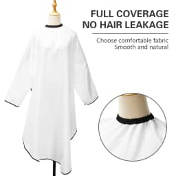 Sleeved Barber Apron, Waterproof Haircut Cape Cloth,Hairdressing Gown Styling Coat For Barbershop Salon Hair Stylist Accessories