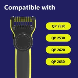 Brangdy 14 Length Adjustable Guards Combs Fit for Philips One Blade QP2520 QP2530 QP2620 QP2630 QP2724 QP2834 Electric Shaver