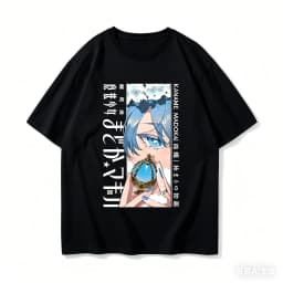 Madoka Magica Cotton Tshirt personality Clothes New Model Anime T-shirt Yearround clothing Plus Size Unisex Streetwear Trendy
