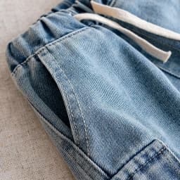 New Summer Boys Shorts Jeans Fashion Solid Color Pocket Loose Thin Denim Pants For 2-10 Years Kids Children Casual Trousers