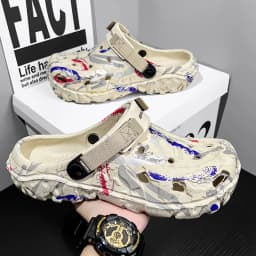 Lightweight EVA Clog Shoes Unisex Slip On Slippers Quick Dry Breathable Garden Clogs for Men Women Indoor Outdoor Beach Sandals
