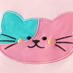 New Style Cats Embroidery Cute Summer Dress for Girls 2-7T Kids Fashion Party Birthday Clothing Baby Girls' Frocks