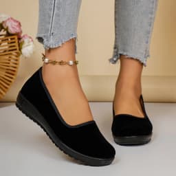 Women's Spring Slip On Sneakers Lightweight Soft Bottom Comfortable Durable Solid Color Versatile Casual Walking Shoes
