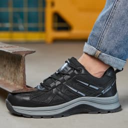 Insulated Plastic Toe Cap Safety Shoes Work Boots Electrical Hazard Protection Slip Resistant Lightweight