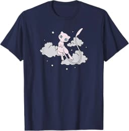 Pokémon - Mew Celestial Stars Mythical Psychic Type Gen 1 T-Shirt S-6XL