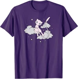 Pokémon - Mew Celestial Stars Mythical Psychic Type Gen 1 T-Shirt S-6XL