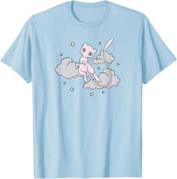 Pokémon - Mew Celestial Stars Mythical Psychic Type Gen 1 T-Shirt S-6XL