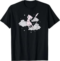 Pokémon - Mew Celestial Stars Mythical Psychic Type Gen 1 T-Shirt S-6XL