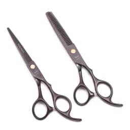 Hairdressing Scissors 5.5" 6" AQIABI Japan Stainless Thinning Scissors Barber Shop Hair Scissors Blue Haircut Shears A1005