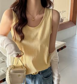 Korean Casual Loose Women Camisole Soft Summer Breathable Tank Top Bottom Sleeveless Streetwear Sport Comfortable Outerwear Tops