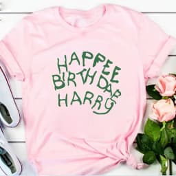 Wizard School Tshirt Harajuku Magic Crewneck Sleeves Tops Happee Birthdae Harry Shirt Wizard