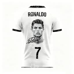 2026 Ronaldo fan gift No.7 Football jersey match training set Summer Sports Men's T-Shirt Children's Clothing Tee Y2k Woman 