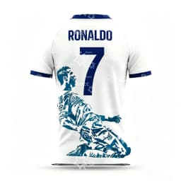 2026 Ronaldo fan gift No.7 Football jersey match training set Summer Sports Men's T-Shirt Children's Clothing Tee Y2k Woman 