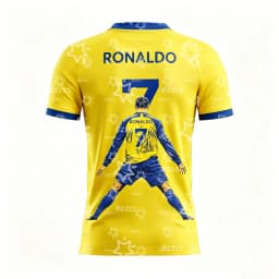 2026 Ronaldo fan gift No.7 Football jersey match training set Summer Sports Men's T-Shirt Children's Clothing Tee Y2k Woman 