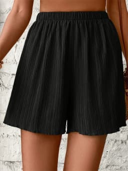 Women High Waist Solid Shorts 2026 Spring Summer New Fashion Pant Lady Casual Outfit Short Pants Beach Holiday Simple Clothing