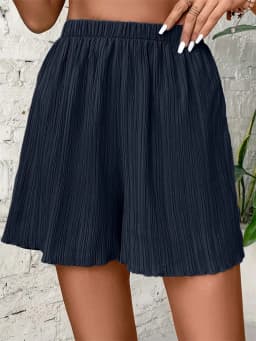 Women High Waist Solid Shorts 2026 Spring Summer New Fashion Pant Lady Casual Outfit Short Pants Beach Holiday Simple Clothing