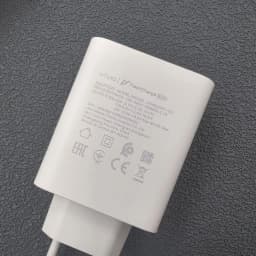 Original Vivo 80W Flash Charger EU Fast Charging Adapter & Type-C Cable For X300 X90 X80 S19 Pro iQOO Neo9 Z9 Phone Charger Set