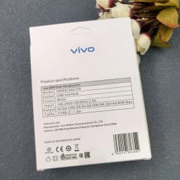Original Vivo 80W Flash Charger EU Fast Charging Adapter & Type-C Cable For X300 X90 X80 S19 Pro iQOO Neo9 Z9 Phone Charger Set
