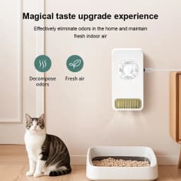 1PC, Smart Home Air Purifier, Built-in Sensor, Automatically Stops Working, Runs Without Maintenance, USB Plug-In Use, High Powe