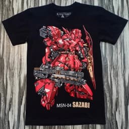 Mobile Suit Gundam Anime THE WITCH OF MERCURY STRIKE FREEDOM F90 Printed T-shirt Men's and Women's T-shirt Men's Top 2026 Summer