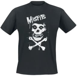 Splat Art Glow in The Dark Misfits T-Shirt Men Women Metal Rock Band Graphic Tee 100% Cotton Summer Streetwear Top