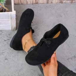 Retro Flat Shoes New Design Shallow Loafers Women's Casual and Comfortable Solid Color Women's Shoes