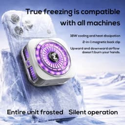 MEMO New CX21 Mobile Phone Cooler Semiconductor Cooling Radiator Magnetic/Back-clip 2 in 1 for IPhone Android Gaming Accessories