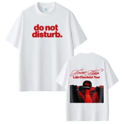 Young Miko Late Checkout Tour 2026 Print Tshirt Men Women Hip-hop T-shirts Short-sleeved Loose Casual Cotton Streetwear T-shirts