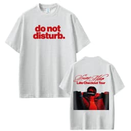 Young Miko Late Checkout Tour 2026 Print Tshirt Men Women Hip-hop T-shirts Short-sleeved Loose Casual Cotton Streetwear T-shirts