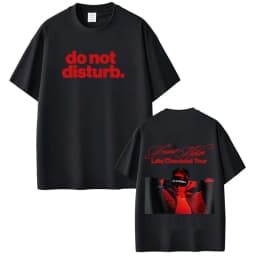 Young Miko Late Checkout Tour 2026 Print Tshirt Men Women Hip-hop T-shirts Short-sleeved Loose Casual Cotton Streetwear T-shirts