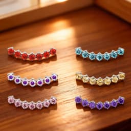 F136 Titanium Labret Piercing Clear CZ Internal Thread Flat Back Earrings for Helix Tragus Cartilage Jewelry