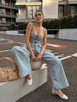 Fashion Women's Denim Vest Top Sling Double Zipper Sleeveless Backless Tank 2026 Spring Summer Lady All-matching Outwears New