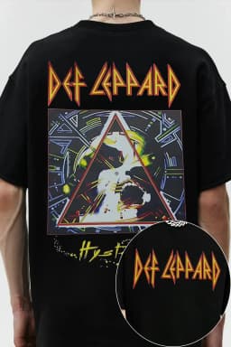 Def Leppard Band TShirt Mens Womens Cotton Tees Summer Casual Short Sleeve Round Neck Clothing Loose Trend Unisex Tee