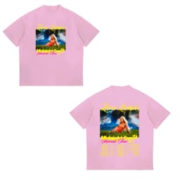 Sweden Singer Zara Larsson Midnight Sun Tour Commemorative T-Shirt Oversized Men Women Cotton Soft High Quality Cartoon Clothing