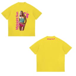 Sweden Singer Zara Larsson Midnight Sun Tour Commemorative T-Shirt Oversized Men Women Cotton Soft High Quality Cartoon Clothing