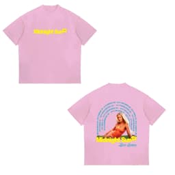 Sweden Singer Zara Larsson Midnight Sun Tour Commemorative T-Shirt Oversized Men Women Cotton Soft High Quality Cartoon Clothing