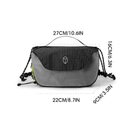 Fashion Waterproof Crossbody Bags Reflective Design Unisex Chest Bags Travel Storage Shoulder Bags Handbags Man's Messenger Bag