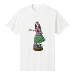 Hula Girl Graphic T-shirt The Neighborhood Band NBHD Design Tshirts Short Sleeve Cotton Summer Unisex Streetwear Women Tee Merch